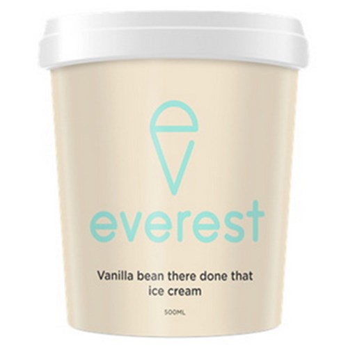 Ice Cream Vanilla Bean Everest 5lt