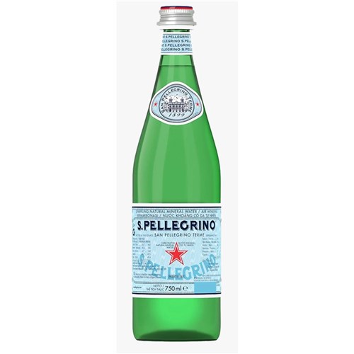 Water Sparkling 750ml (12) San Pellegrino