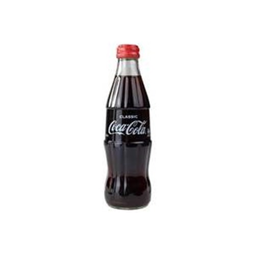 Coke 330ml Glass Screw Bottle (24)