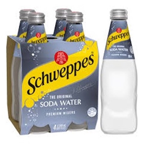 Soda Water Glass 300ml (24) Schweppes