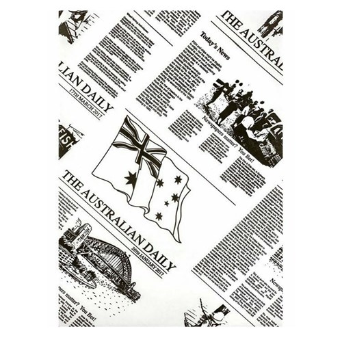 Australian Daily Newsprint Greaseproof (2000)