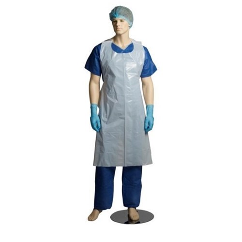 Apron White Plastic 1250mm (500)