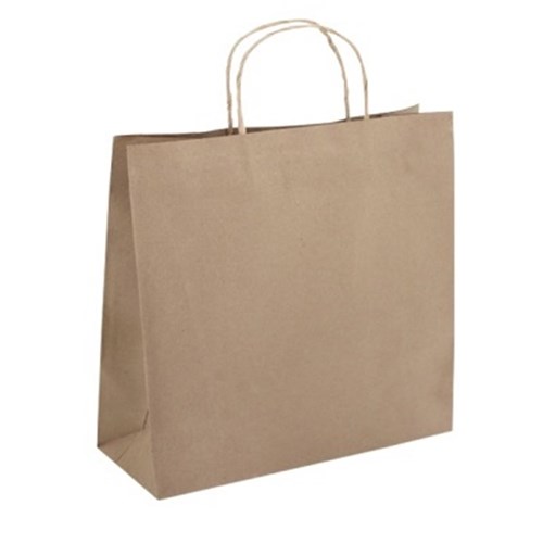 Bags Kraft Delivery Twist Handle 280x280x150 (250)
