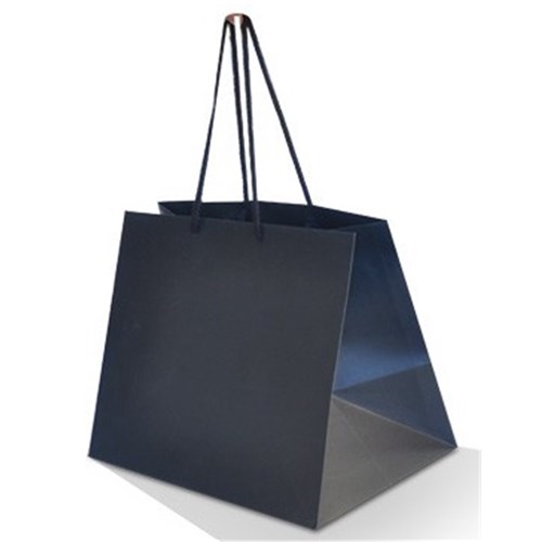 Bag Deluxe Black Rope Hand 280 x 340 x 230mm (100)