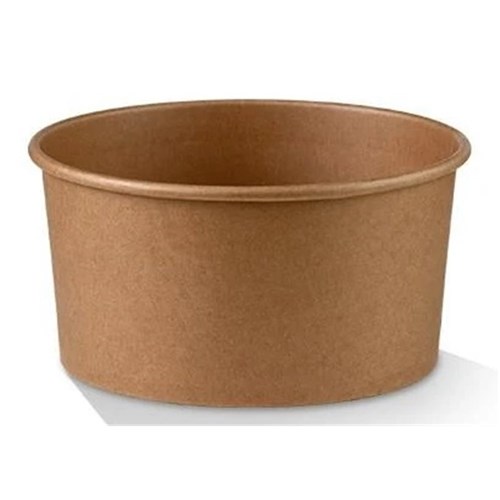 Containers Bowl Kraft Brown 26oz (500)