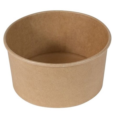 Containers Bowl Natural Fibre Round 32oz (300)