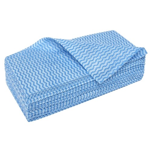 Wipes Merriwipe Heavy Duty Flat Pack Blue 19704