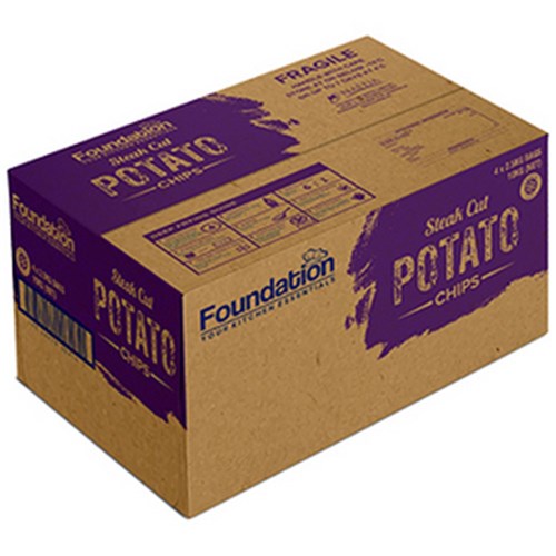 Chips Steak Cut Golden Fries 15kg