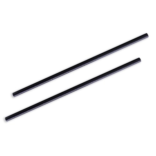 Straws Paper Regular Black (2500)