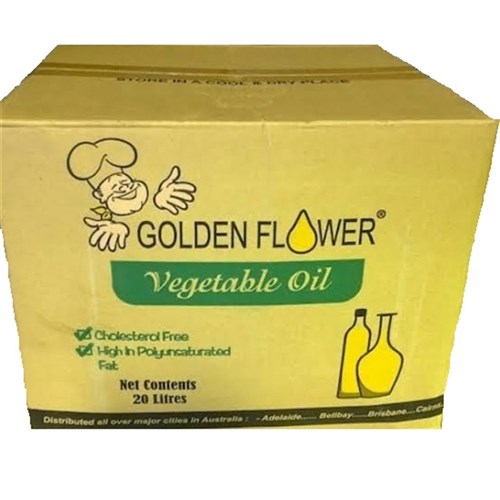 Oil Vegetable BIB Box 20ltr Golden Flower