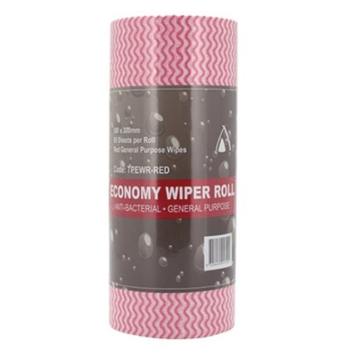 Wipes Heavy Duty Roll Red (85)