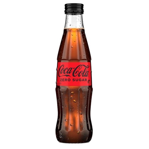 Coke Glass No Sugar 330ml (24) The Coca Cola Compa