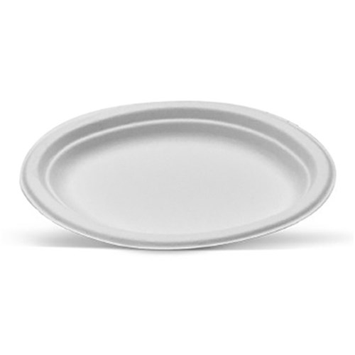 Plate Oval Sugarcane Large 252 x 317 x 25mm (50)