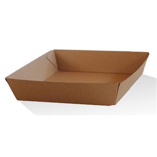Tray Square Brown Plain PCT2F (250)