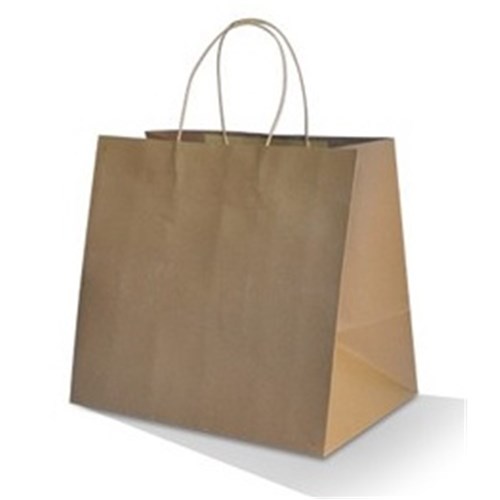 Bag Kraft Twisted Handle Small 280x280x160 (250)