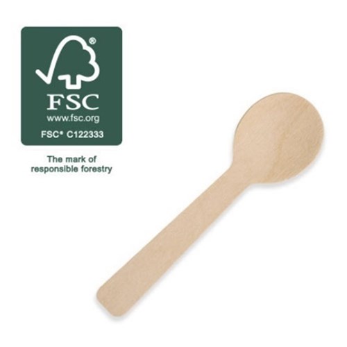 Spoon Tea Wooden (100)