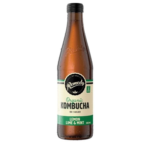 Lemon Lime & Mint 330ml (12) Kombucha