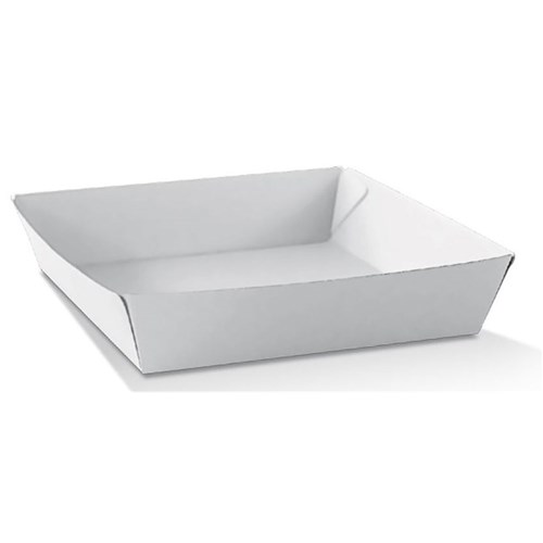 Tray White Cardboard Large T4 (250)