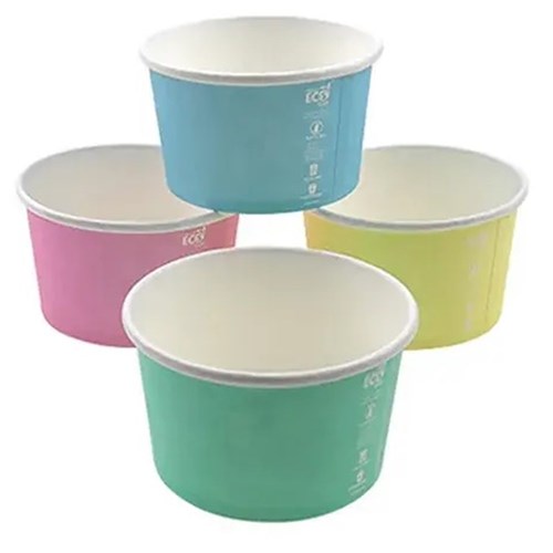 Cups Ice Cream Aqueous Coated Pastel 3oz (1000)