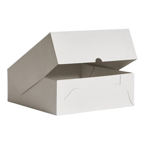 Cake Box Easy Fold 10" x 10" x 4" (50)