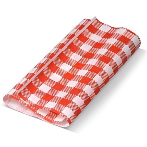 Paper Greaseproof Red 190 x 300mm (200)