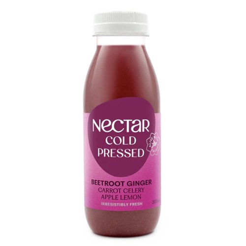 Juice Beetroot Ginger 300ml(12)Nectar Cold Pressed