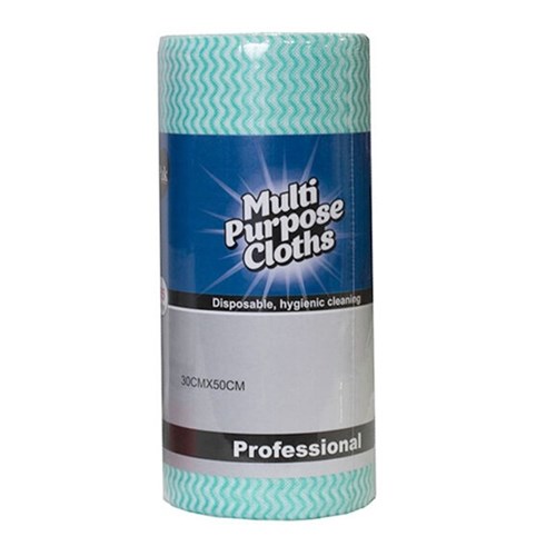 Wipes Extra Heavy Duty Roll Green (80)